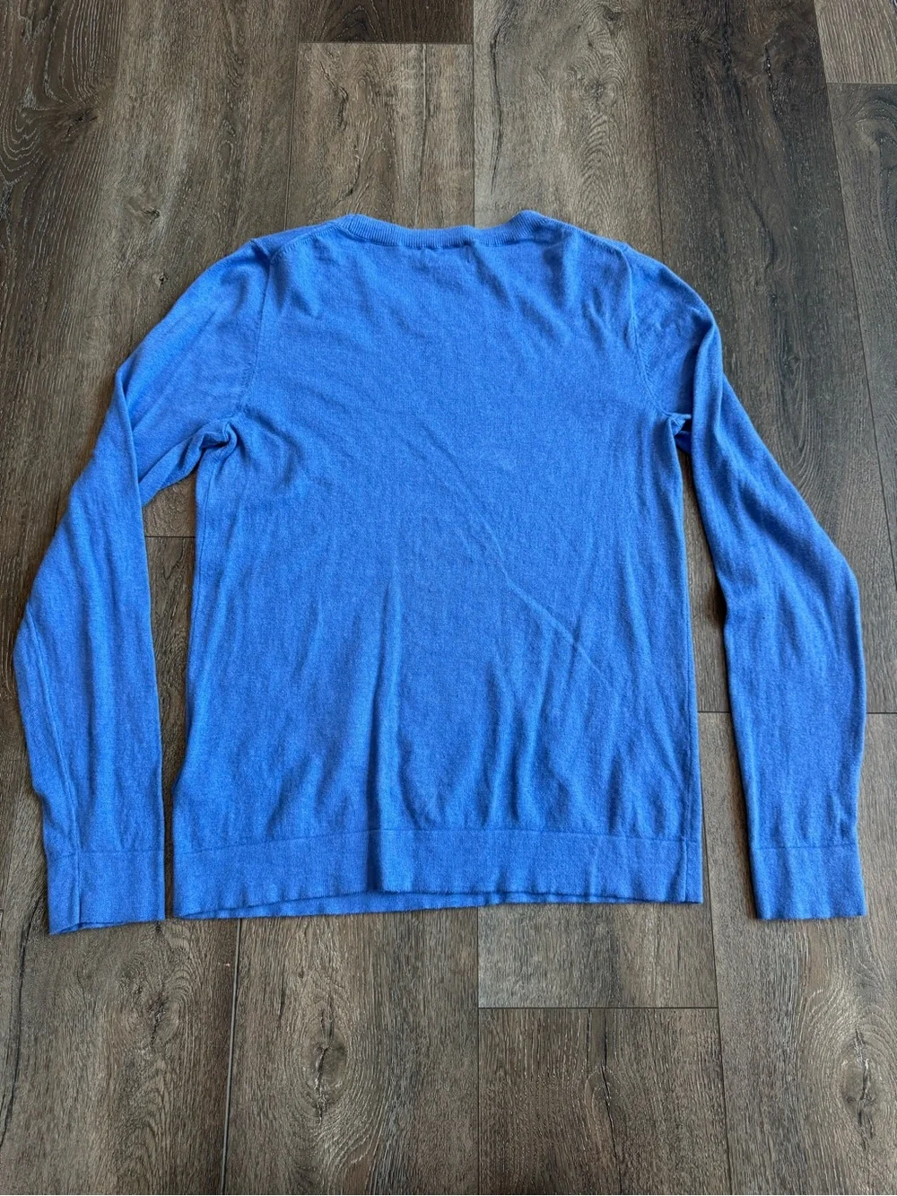 J. Crew Blue Crewneck Sweater Teddie Women’s Size Medium